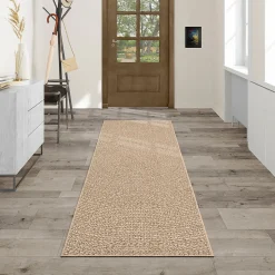 Tapis Kansas extérieur intérieur cercle - Nature - 80 x 250 cm