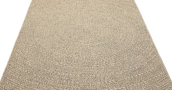 Tapis Kansas extérieur intérieur cercle - Nature - 160 x 230 cm
