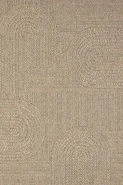 Tapis Kansas extérieur intérieur arc - Nature - 120 x 170 cm