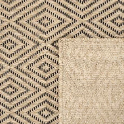 Tapis Kansas extérieur intérieur jute - Nature - 200 x 290 cm
