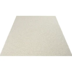 Tapis Kansas extérieur intérieur cercle - Crème - 80 x 250 cm