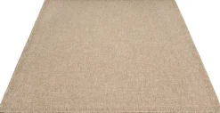 Tapis Kansas extérieur intérieur uni - Nature - 60 x 180 cm