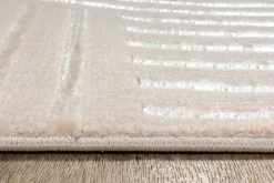 Tapis Knight 3D moderne brillants, Beige, 160 x 230 cm