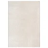 Tapis Knight 3D moderne brillants, Beige, 200 x 290 cm