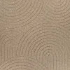Tapis Kos extérieur moderne arc, Nature, 80 x 150 cm