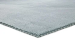 Tapis lavable antidérapant ATTICGO bleu rectangulaire uni 200x290 cm LOFT