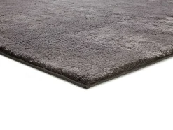 Tapis lavable antidérapant ATTICGO anthracite rectangulaire uni 80x150 cm LOFT