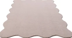 Tapis lavable antidérapant - rose - 120 x 160 cm - RELAX