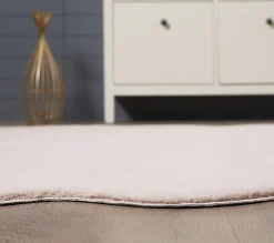 Tapis lavable antidérapant - rose - 120 x 160 cm - RELAX