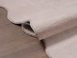 Tapis lavable antidérapant - rose - 120 x 160 cm - RELAX