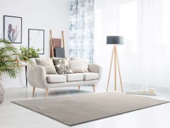 Tapis lavable antidérapant ATTICGO pierre rectangulaire uni 60x120 cm LOFT