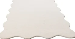 Tapis lavable antidérapant - beige - 120 x 160 cm - RELAX