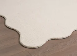 Tapis lavable antidérapant - beige - 120 x 160 cm - RELAX
