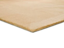Tapis lavable antidérapant ATTICGO moutarde rectangulaire uni 160x230 cm LOFT