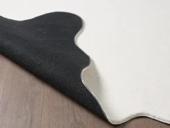 Tapis lavable antidérapant - crème - 140 x 200 cm - RELAX
