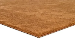 Tapis lavable antidérapant ATTICGO cuivre rectangulaire uni 140x200 cm LOFT