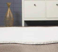 Tapis lavable antidérapant - crème - 160 x 220 cm - RELAX