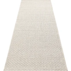 Tapis Maldives extérieur design boho, Beige, 80 x 250 cm