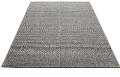 Tapis Maldives extérieur design boho, Gris, 200 x 290 cm