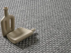 Tapis Maldives extérieur design boho, Gris, 240 x 340 cm