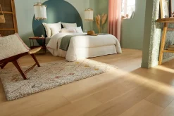 Tapis Manzo Berbère GoodHome beige et pastel L.120 x l.170 cm