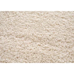 Tapis Manzo GoodHome blanc L.230 x L.160 cm