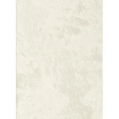 Tapis Manzo GoodHome blanc L.90 x l.60 cm