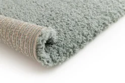 Tapis Manzo GoodHome bleu surf L.90 x l.60 cm