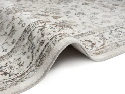 Tapis Mila brillant, classique ancien, Crème, 240 x 340 cm