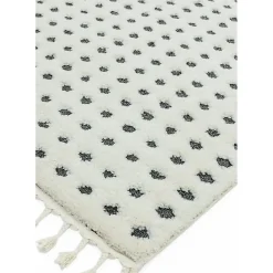 Tapis moderne à franges DOTTY 200x290 cm