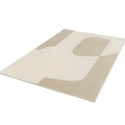Tapis moderne Brera beige clair L.170 x l.120 cm Balta