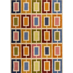 Tapis moderne en laine tufté main PICTO 200x290 cm