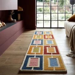 Tapis moderne en laine tufté main PICTO 200x290 cm