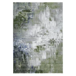 Tapis moderne pour salon abstrait multicolore Lyme 190x133 CM - Multicolore