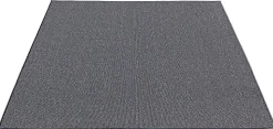 Tapis moderne uni anti-salissures, Anthracite, 80 x 150 cm - NATAL