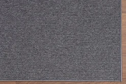 Tapis moderne uni anti-salissures, Anthracite, 80 x 150 cm - NATAL
