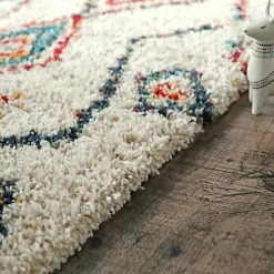 Tapis motif berbère - Azilal multicolore - 200 x 290 cm