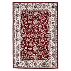 Tapis oriental en polyester Aksan 170x120 CM - Rouge