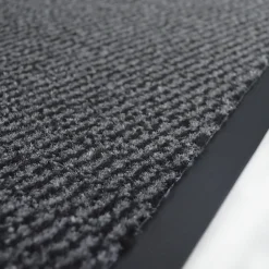 Tapis paillasson pour porte d'entrée - Anthracite - 60 x 90 cm