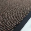 Tapis paillasson pour porte d'entrée - Marron - 80 x 120 cm