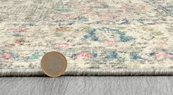 Tapis Palma extérieur Oriental, Gris, 80 x 150 cm
