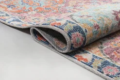 Tapis Palma extérieur Ornament, Multi, 120 cm Rond
