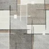 Tapis Pearl moderne salon découpe contour, Beige, 140 x 200 cm