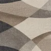 Tapis Pearl moderne salon moderne contour, Beige, 120 x 160 cm