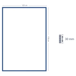 Tapis pelucheux tissé Manzo GoodHome L. 120cm x l. 170cm multicolore