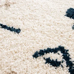 Tapis pelucheux tissé Manzo GoodHome L. 120cm x l. 170cm multicolore