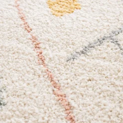 Tapis pelucheux tissé Manzo GoodHome L. 160cm x l. 230cm multicolore