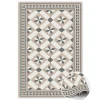 Tapis PVC Tulup 100x150 cm Facile d'entretien Étoiles à huit branches