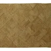 Tapis rectangle 100% jute tressé - 200 x 290 cm - Naturel - DAYA