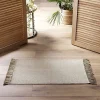 Tapis Rectangle (50 x 80 cm) Pietro, Coton & Polyester Tissé - 50x80cm - Beige